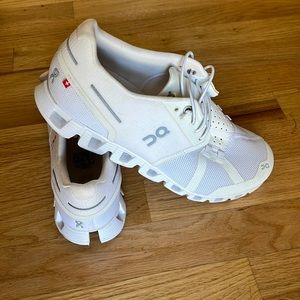 On cloud running shoes